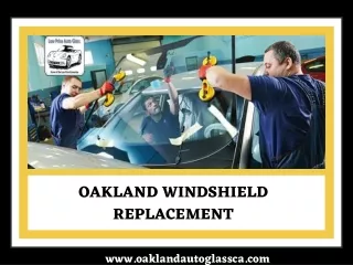 Oakland Windshield Replacement