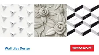 Digital Wall Tiles Design