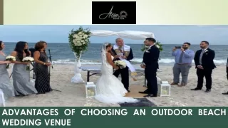 Advantages of Choosing an Outdoor Beach Wedding Venue