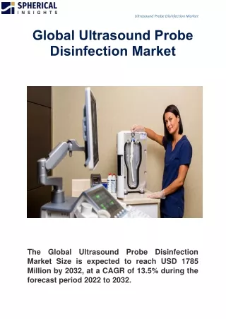 Global Ultrasound Probe Disinfection Market