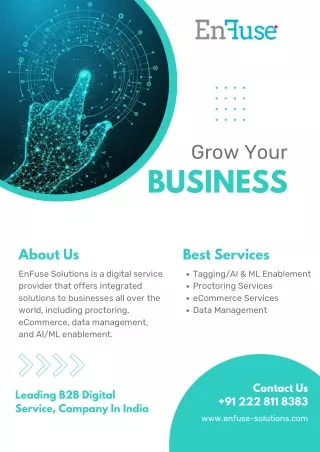 EnFuse Solutions: Leading B2B Digital Service, Company In India