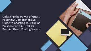 High DA Guest Posting Service in Australia