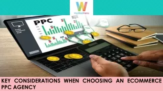 Key Considerations When Choosing an Ecommerce PPC Agency