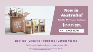 Caffeine Free Tea Bags - Buy Decaf Tea Online in Australia