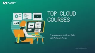 TOP Cloud courses
