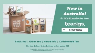 Herbal Tea Bags - Buy Herbal Tea Online in Australia