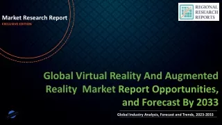 Virtual Reality And Augmented Reality Market Growing Geriatric Population to Boost Growth 2033