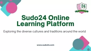 Sudo24 Online Learning Platform