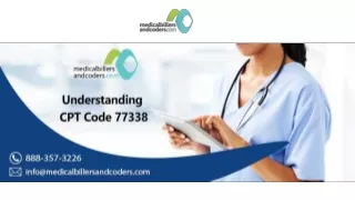 Understanding CPT Code 77338