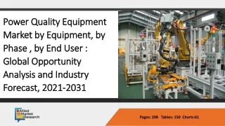 Power Quality Equipement   Market