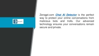 Chat Ai Detector Zerogpt.com