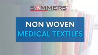 Non Woven Medical Textiles