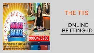 Best Cricket Betting Id | The TIIS | 9993475250