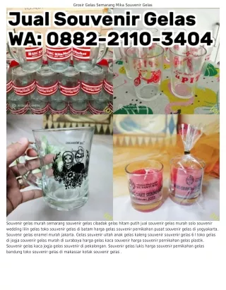 ౦882–2II౦–3Կ౦Կ (WA) Souvenir Gelas Di Klaten Jual Gelas Plastik Banjarmasin