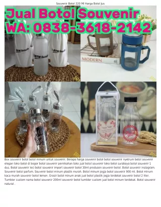 08ᣮ8·ᣮᏮ18·ᒿ1Ꮞᒿ (WA) Souvenir Botol Online Botol Minum Souvenir