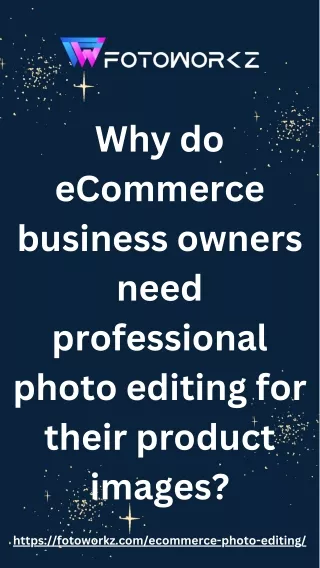 High-Quality Ecommerce Photo Editing to Boost Sales