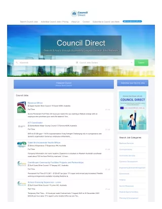 Council Jobs