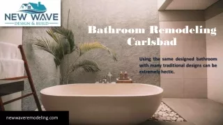 Bathroom Remodeling carlsbad