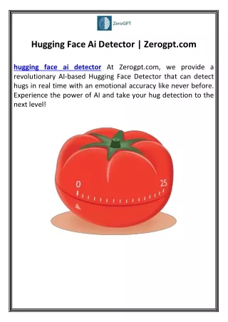 Hugging Face Ai Detector | Zerogpt.com