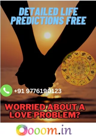 Worried about the Career get Detailed life Predictions Free