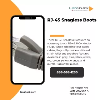 RJ-45 Snagless Boots