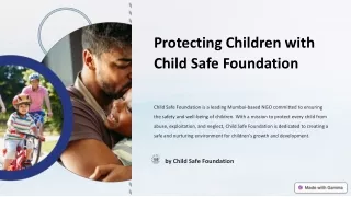 Child Safe Foundation: The Best Childcare NGO in Mumbai