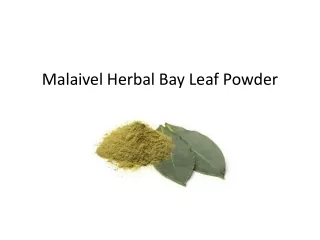 Bay Leaf Powder