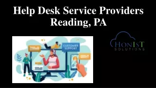 Help Desk Service Providers Reading, PA