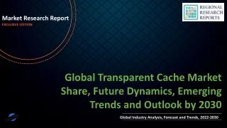 Transparent Cache Market Share, Future Dynamics, Emerging Trends and Outlook by 2030