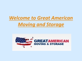 Great American Moving and Storage