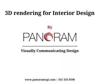 3D Rendering for Interior Design