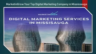 MarketinGrow Your Top Digital Marketing Company in Mississauga