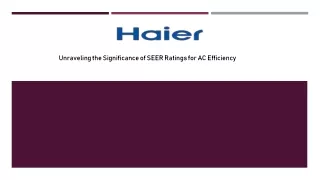 Unraveling the Significance of SEER Ratings for AC Efficiency