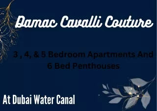 Cavalli Couture E-Brochure