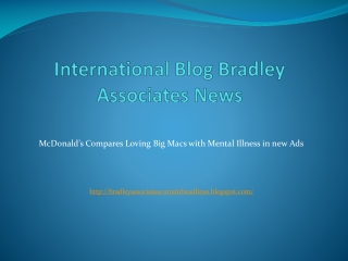 International Blog Bradley Associates News