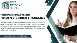 Personalvermittlung Kassel - Finden Sie Ihren Traumjob