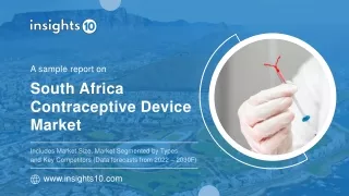 South Africa Contraceptive Devices Market Analysis Sample Report