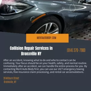 Collision Repair Services in Bronxville NY