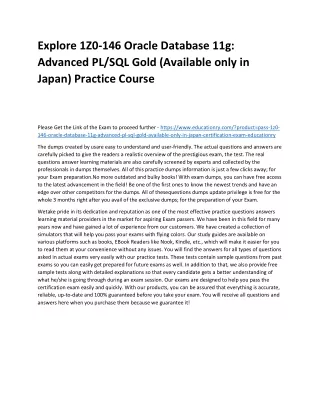 https://www.slideserve.com/EDUCATIONARY_LLC/explore-1z0-071-oracle-database-sql-