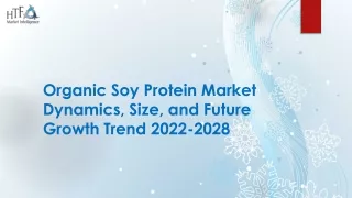 Organic Soy Protein Market