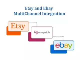 Multi-Channel Integration of Etsy and eBay | Ecommerce Software Solution