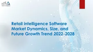 Retail intelligence Software Market