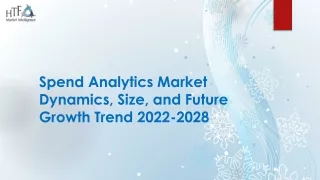 Spend Analytics Market