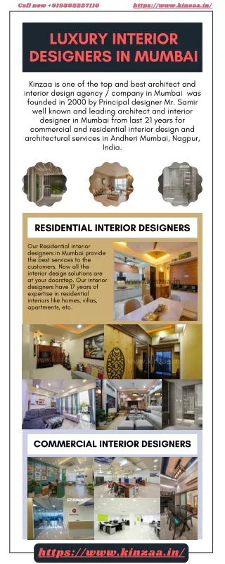 Transforming Dreams into Reality - Top Interior Designers in Mumbai - Kinzaa