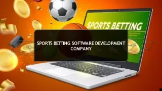 SPORTS BETTING SOFTWARE DEVELOPMENT COMPANY_