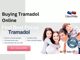 know the Benefits of buy tramadol online for pain