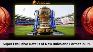 Super Exclusive Details of New Rules and Format in IPL