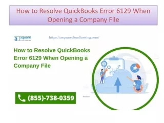 Troubleshooting QuickBooks Error 6129: Step-by-Step Guide