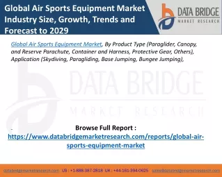 Global Air Sports Equipment Market