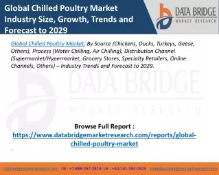 Global Chilled Poultry Market